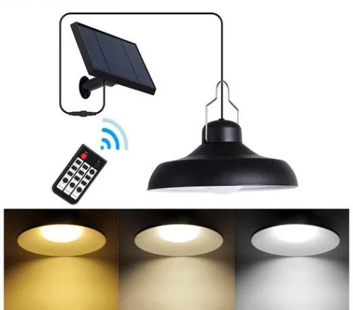 10W SOLAR GARDEN HANGING LAMP LIGHT