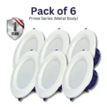 Deltalite LED Downlight Pack of 6 (Prime Series)