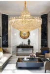 Modern Luxury Crystal Chandelier (800mm) Round