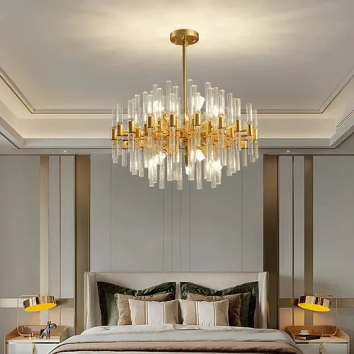 Modern Luxury Crystal Chandelier (600mm) Round