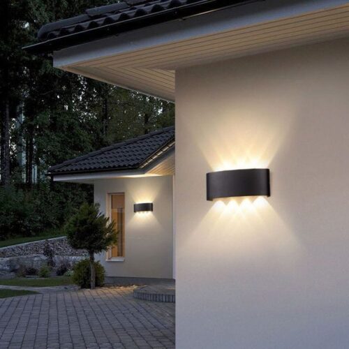 Rectangular Up & Down Wall Light - Image 2
