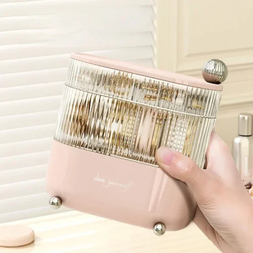 Multi layer Rotating Desktop Cosmetic Organizer
